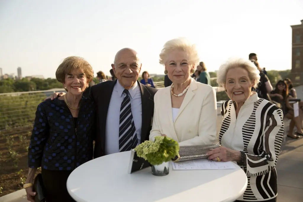 BBVA Compass Glassell School Roof Garden party