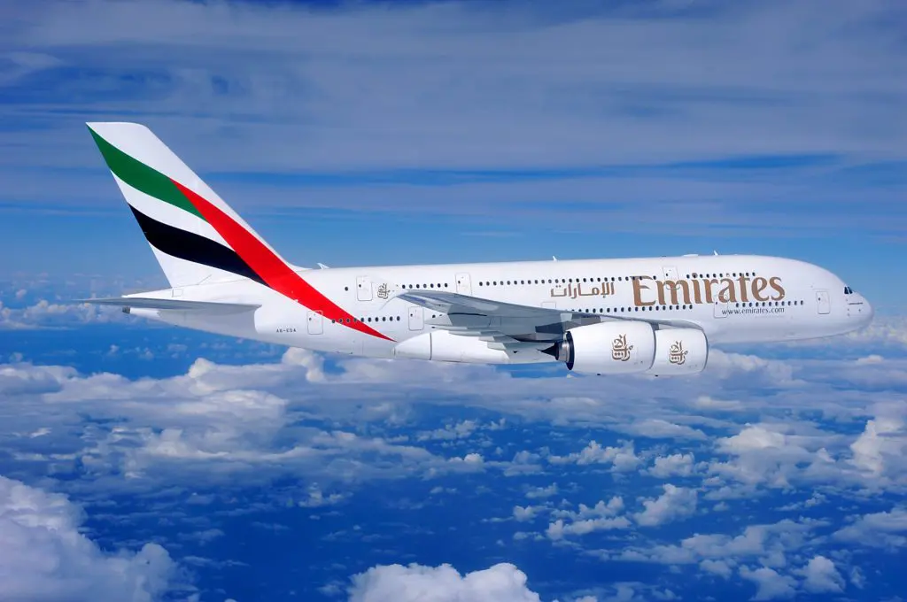 Emirates Airbus A380-800