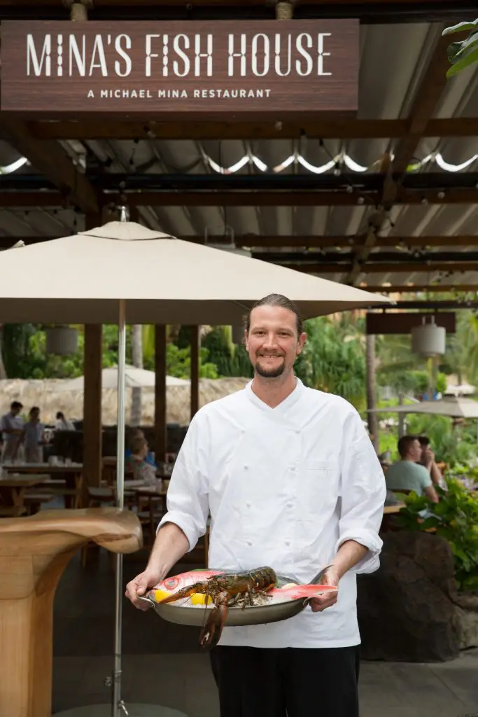 Mina's Fish House's fish sommelier can educate guests about the meat that makes up their delicious dishes. 