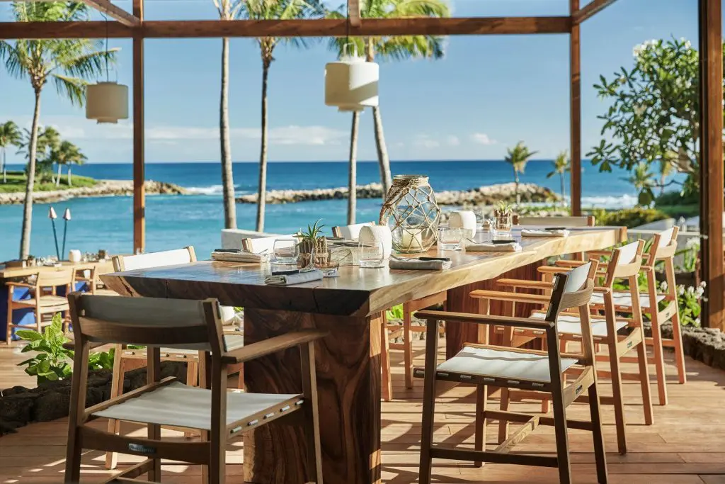 Oahu's waters are pristine and swimming with all kinds of tasty fish. 