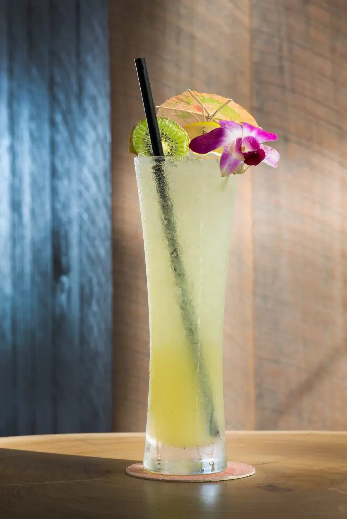 Official resort happy hour is on the early side, from 3 to 5 pm. 