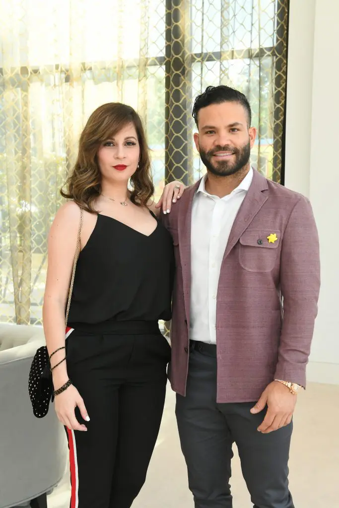 Giannina and Jose Altuve