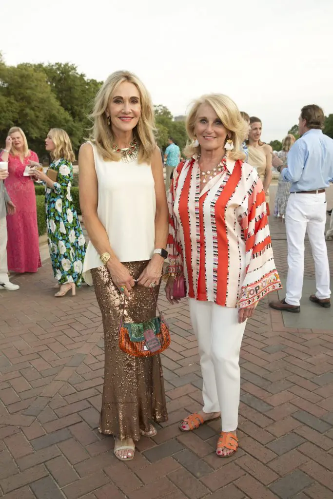Hermann Park Conservancy dinner in the park