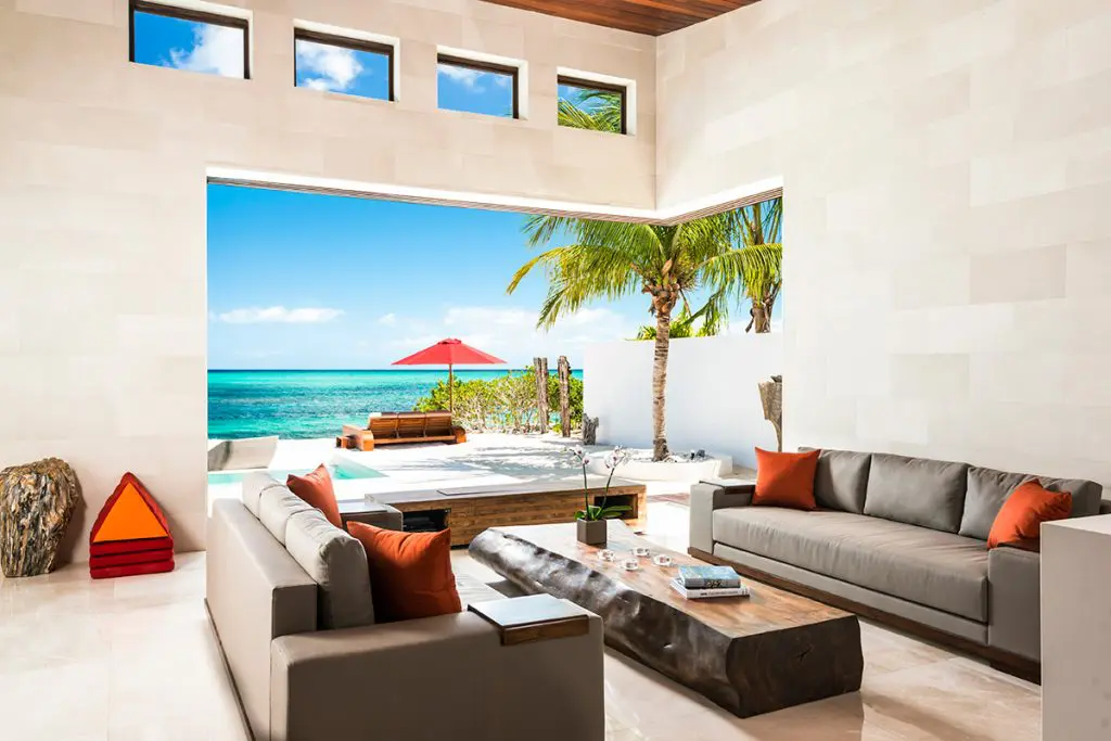 Beach Kandi in Turks & Caicos is a contemporary getaway in an idyllic setting. 
