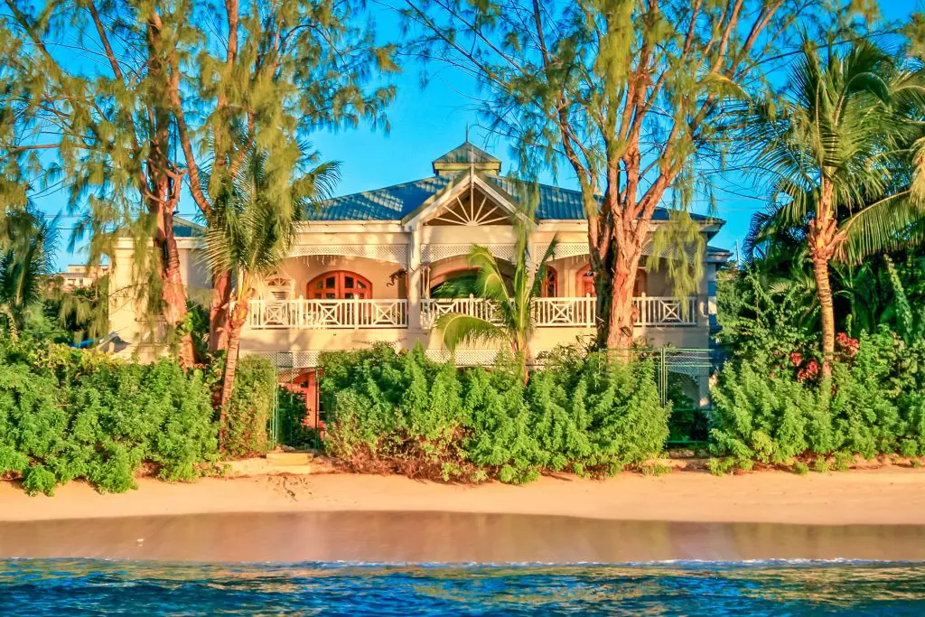 La Paloma sits right on Barbados sun-kissed beaches. 