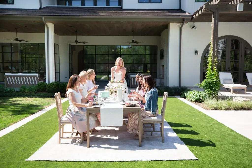 A garden party hosted by six of Houston's most stylish creatives at a Bellaire home designed by Marie Flanigan Interiors