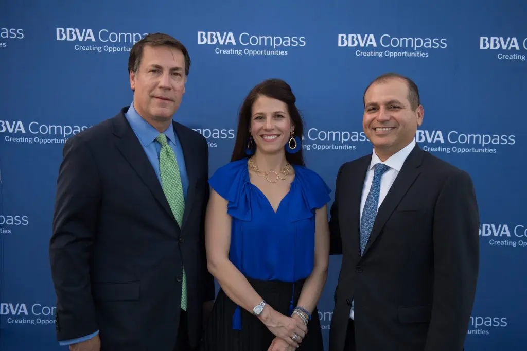 BBVA Compass Glassell School Roof Garden party