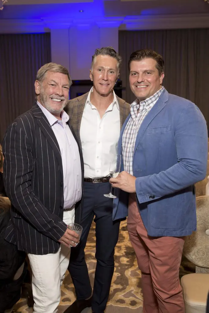 Neal Hamil, Greg Fourticq Jr., John T. Cone at the Texas Design Week Houston Design Awards in 2018