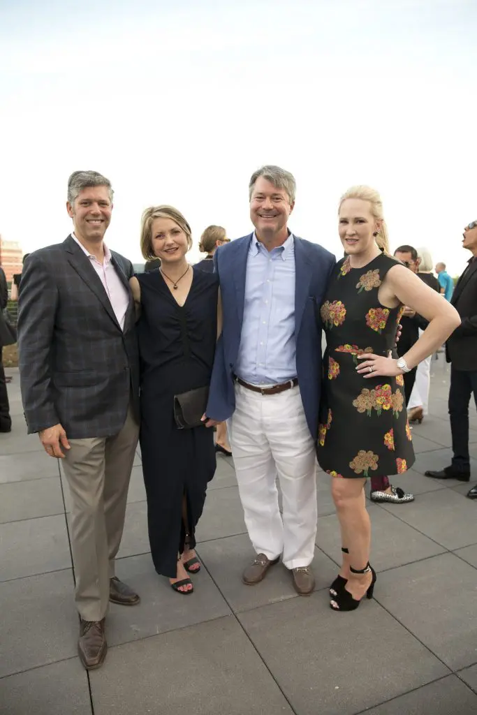 BBVA Compass Glassell School Roof Garden party