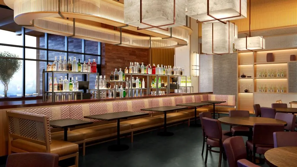 You can expect a lot from Nobu's bar. 