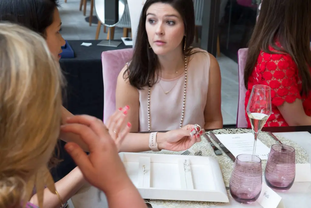 De Beers luncheon at The Post Oak Hotel's Bloom & Bee