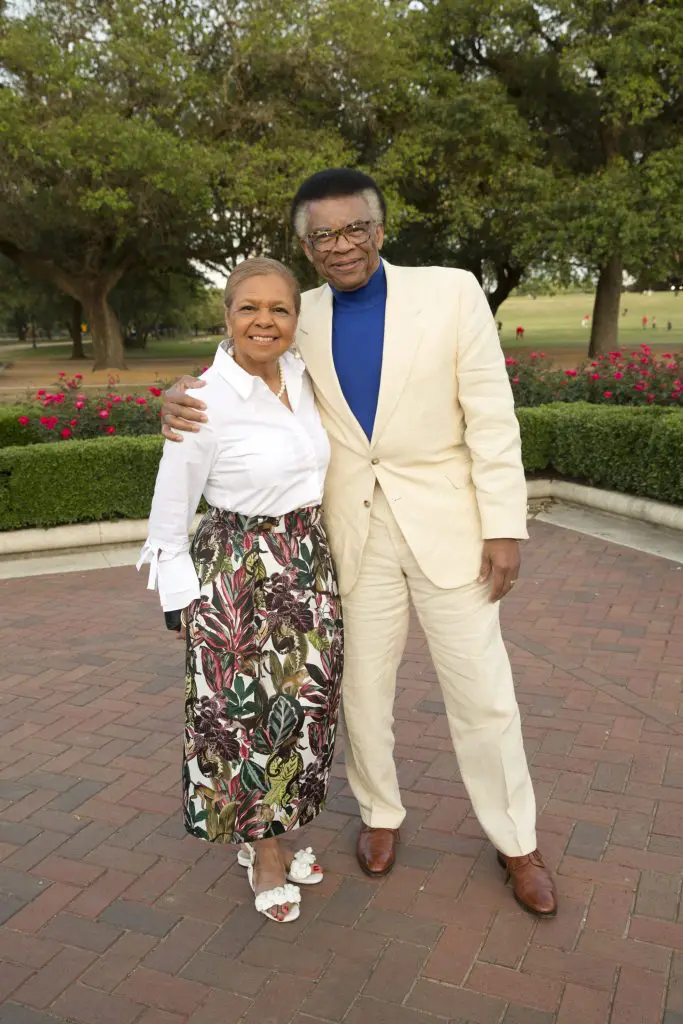 Hermann Park Conservancy dinner in the park