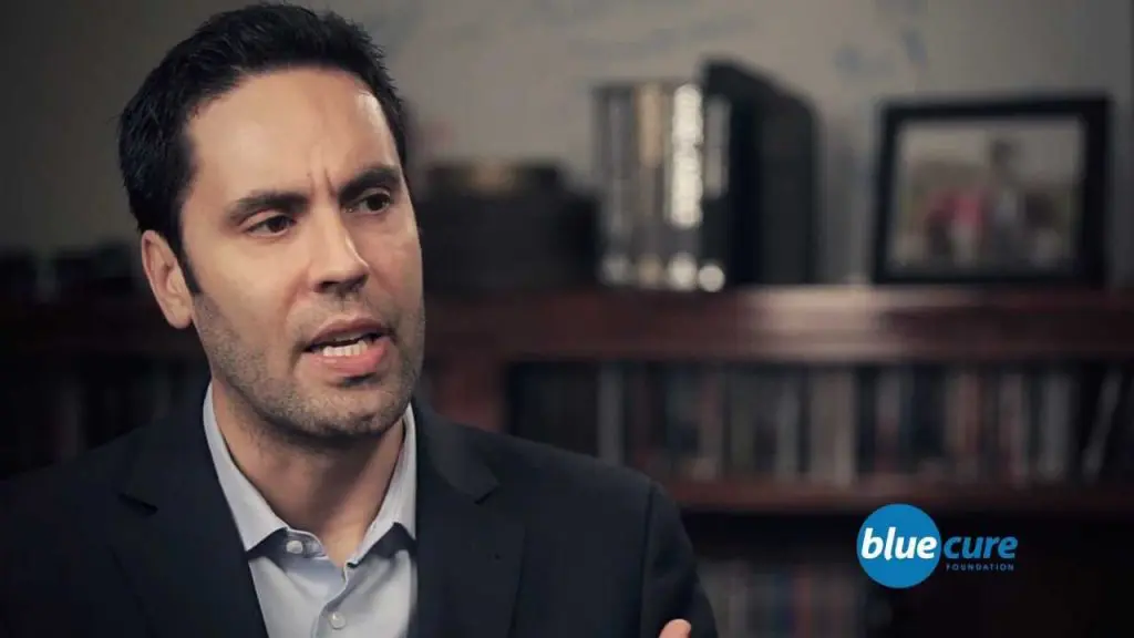 Blue Cure's Gabe Canales is a fierce advocate in his own right.