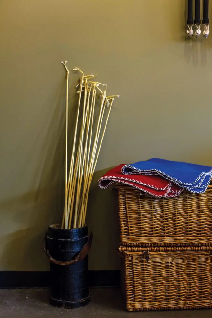 Texas Polo whips made in England. Photo by Lauren Withrow