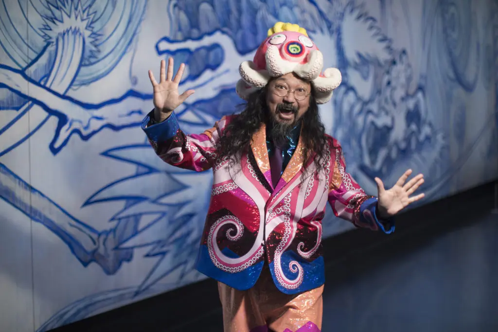 Takashi Murakami (Photo by Maria Ponce Berre, © MCA Chicago)