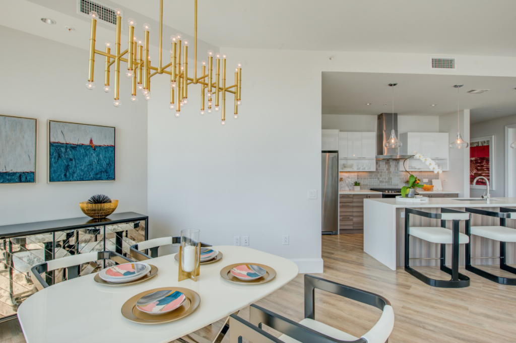 Kirby Collection's apartments have plenty of living space. (Photo by VJ Aripe.)