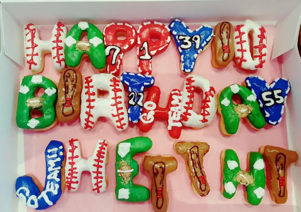 River Oaks Donuts specializes in custom orders. 