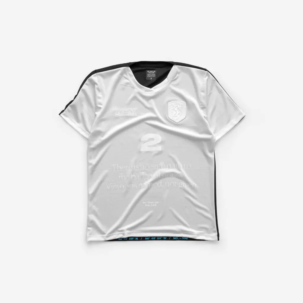 Front of the jersey