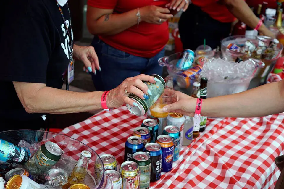 H-E-B offers tons of local craft beers. 