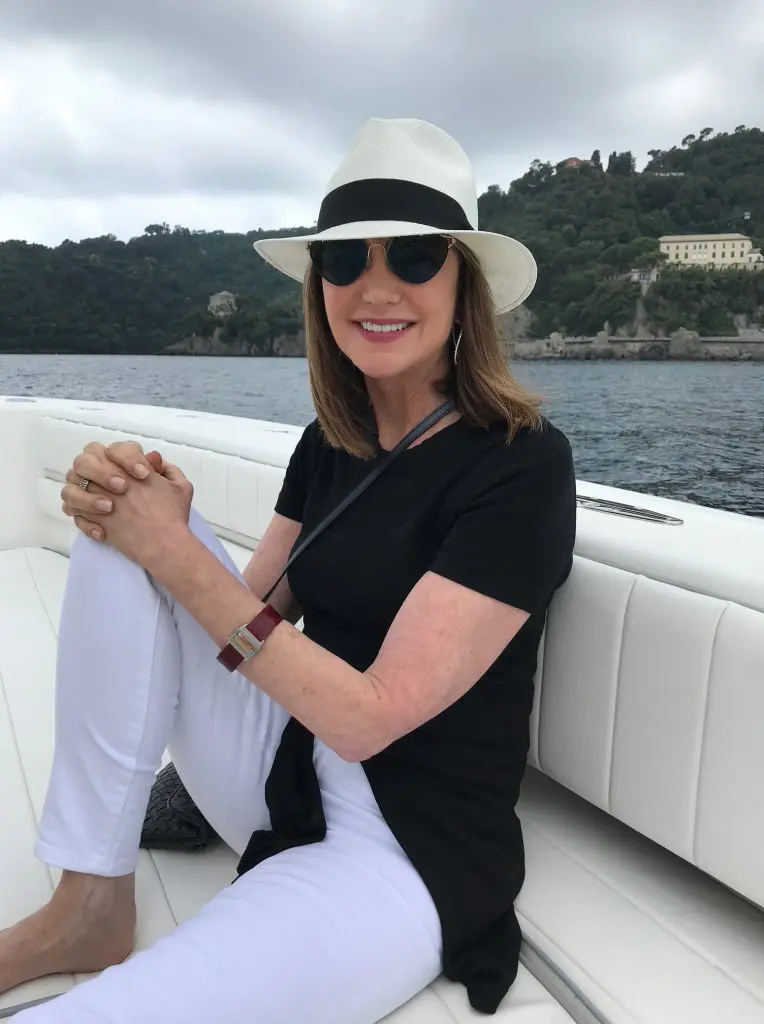 Janet Gurwitch on holiday in the South of France. (Courtesy photo)