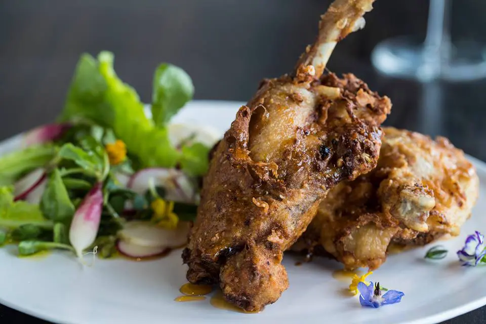 Poitin has Irish roots and an extremely international menu. 