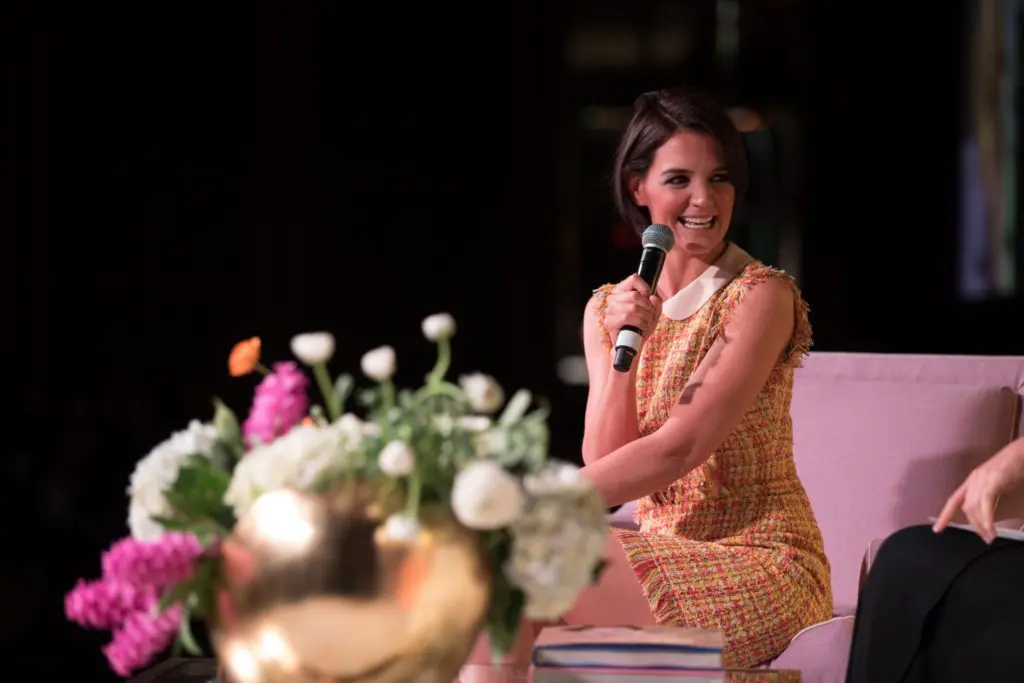 Katie Holmes at last year's Chick Lit Luncheon.