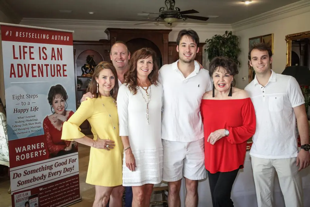 Warner Roberts book signing