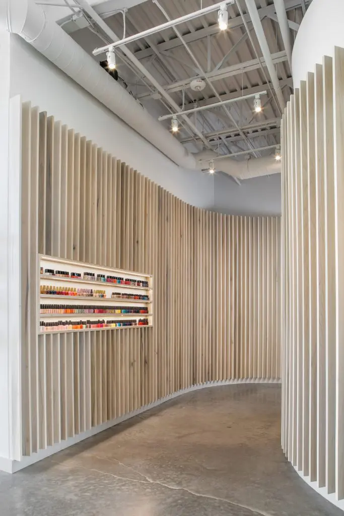 The modern stylish space was designed by PaperCity Design Award Winner Content Architecture