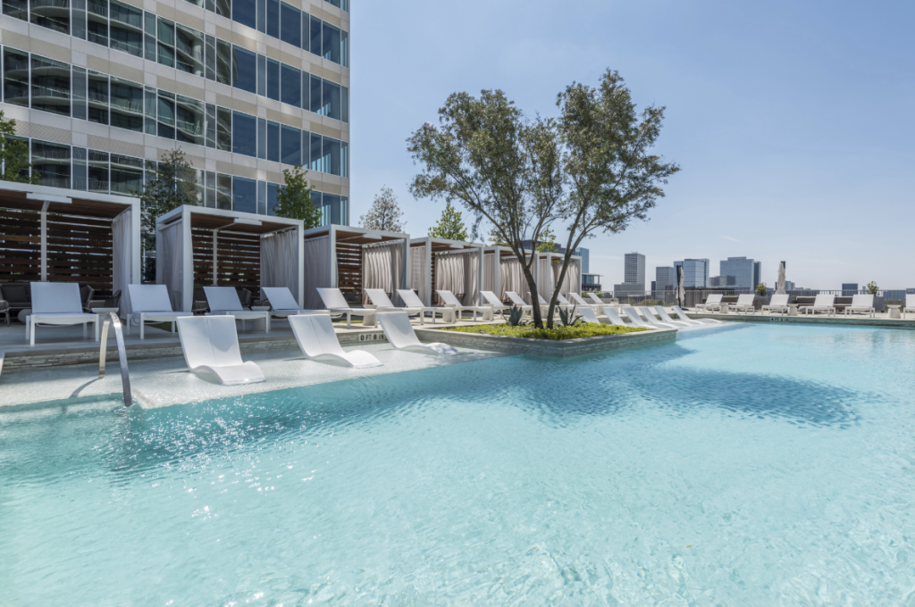 Kirby Collection's pool is an oasis in the sky. (Photo by VJ Aripe.)