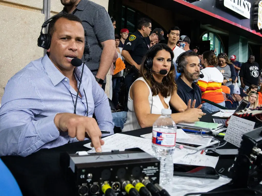 Alex Rodriguez has emerged as a star of ESPN's Sunday Night Baseball.