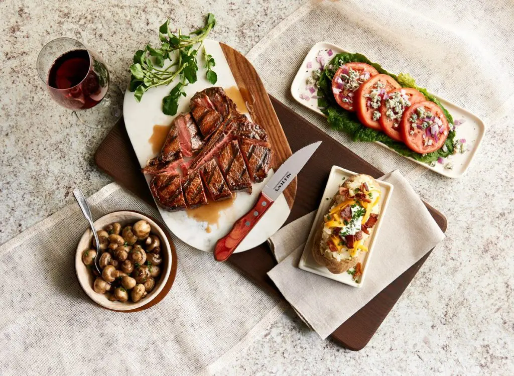 Morton's the Steakhouse is all about prime meats. 