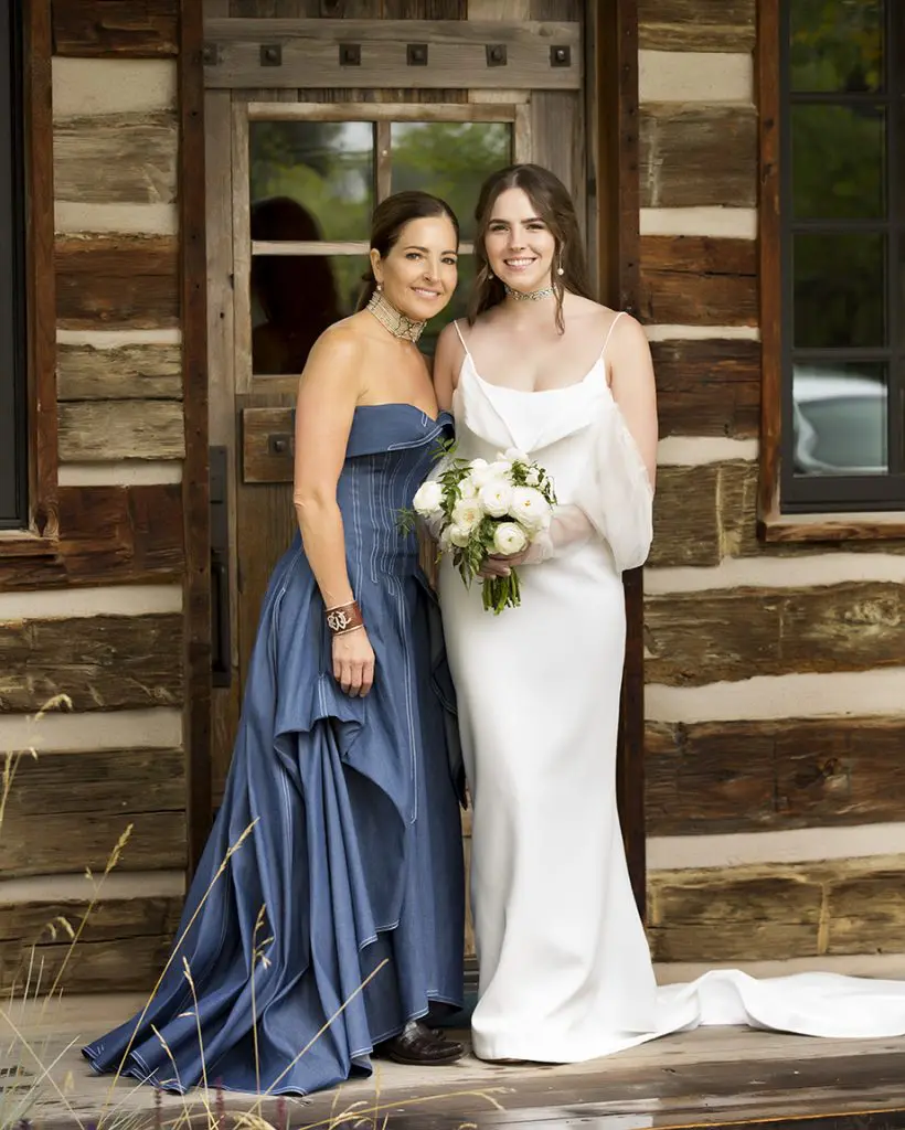 Sloan Childress/William Cummins wedding in Jackson Hole, Wyo. (Photo by Florence McCall Photography)