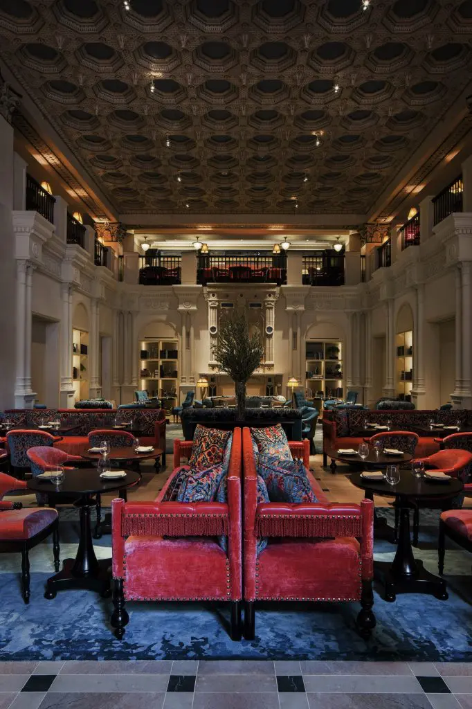 The lobby