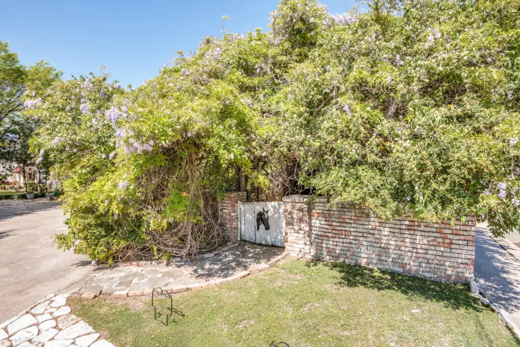 The Charles Dilbeck house on University Boulevard always stood out. Here is an exterior shot from 2018. Courtesy Ebby Halliday Realtors 