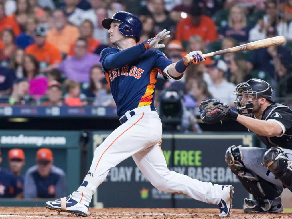 Astros third baseman Alex Bregman is an All-Star and a postseason difference maker. (Photo by F. Carter Smith.)