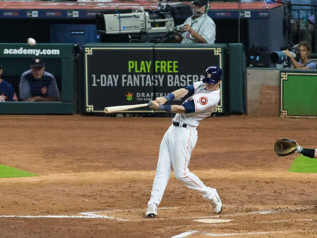 Astros rookie Kyle Tucker gives the team a real October weapon. (Photo by F. Carter Smith.)