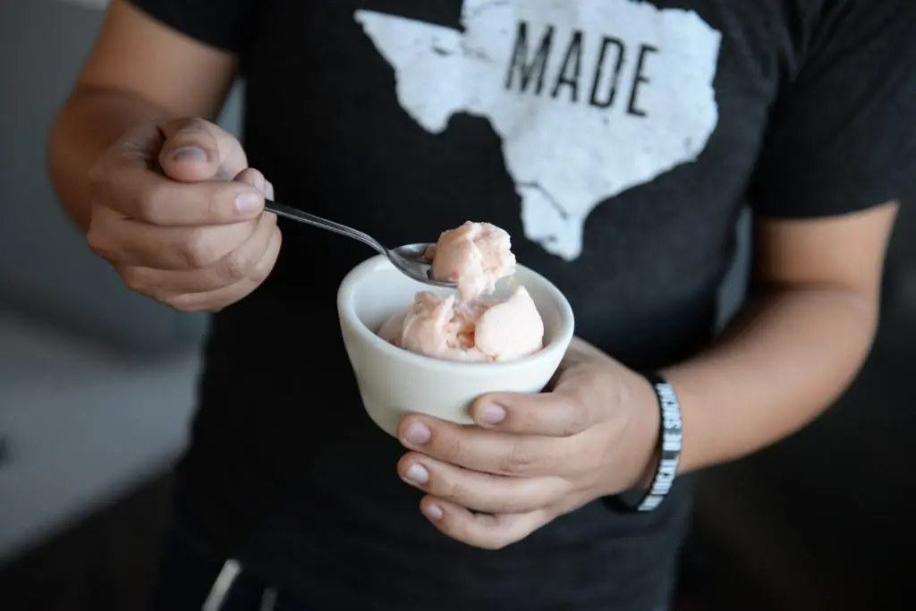 Dish Society's Cereal Milk Ice Cream may not be the breafast of champions. But it's delicious. (Photo by Dragana Harris.)