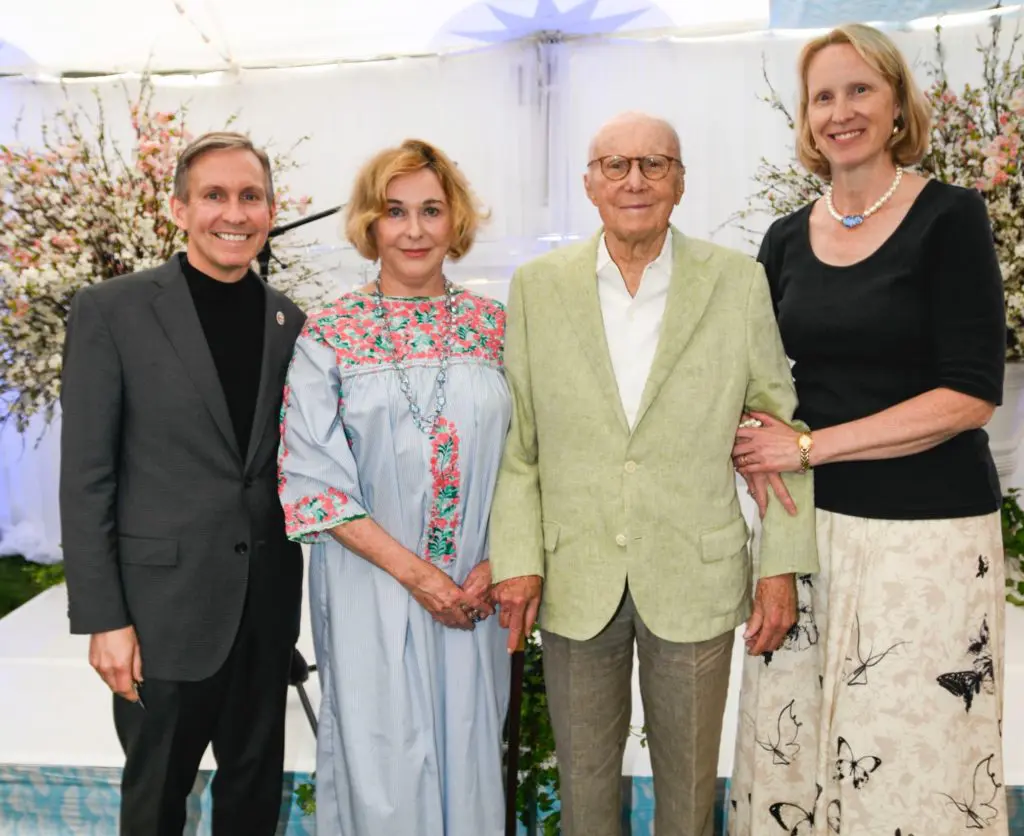 MD Anderson party at Gerald Hines home in Aspen