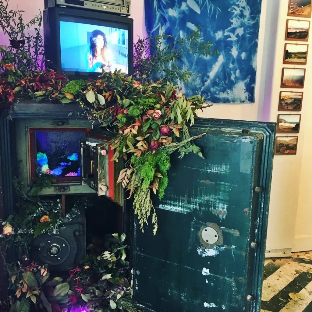 From Shamsy's "Hydroplantics" installation at the Texas Theatre. 