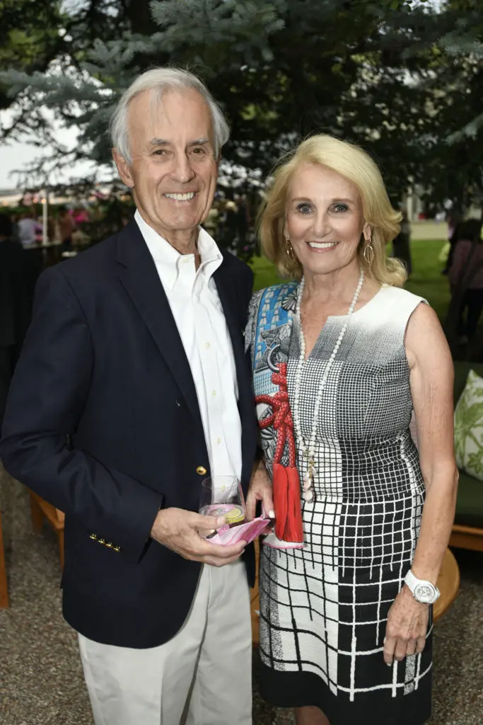 MD Anderson party at Gerald Hines home in Aspen
