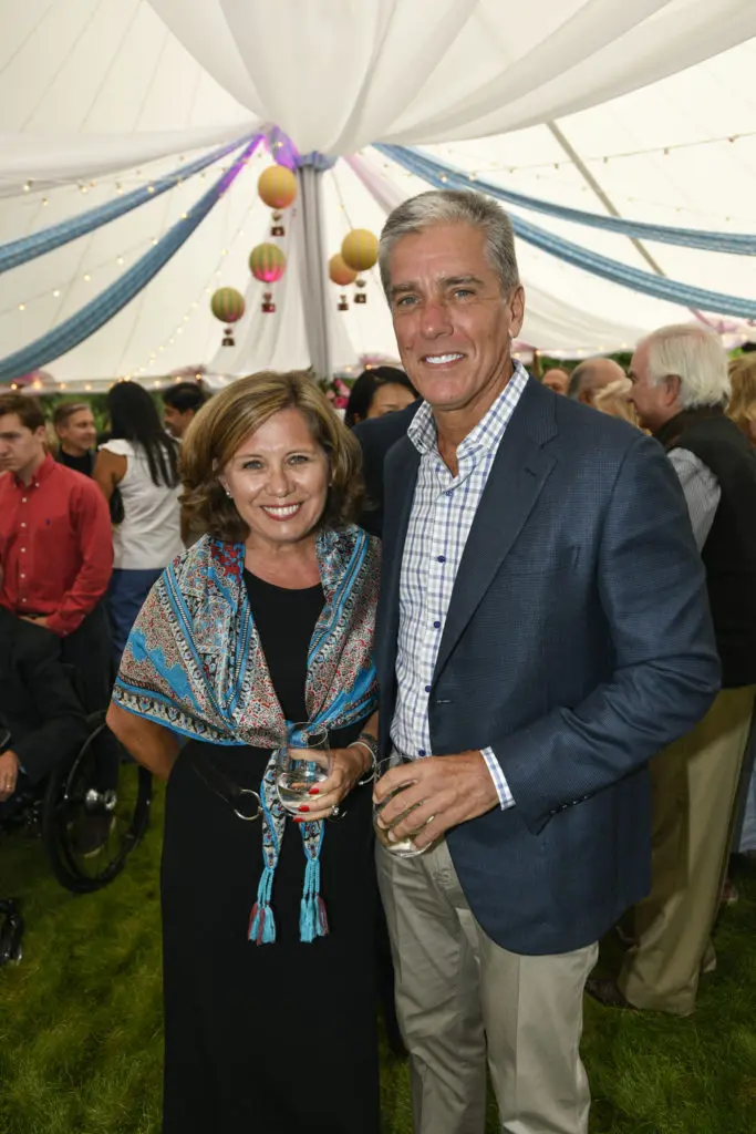 MD Anderson party at Gerald Hines home in Aspen