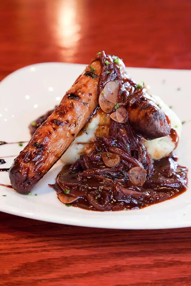 Queen Vic knew how to do bangers and mash right.