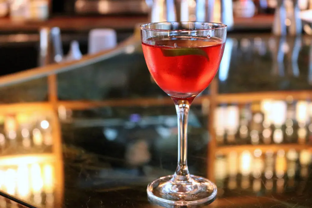 Rainbow Lodge's Berry Toast is drinkable. (Photo by Paula Murphy.)