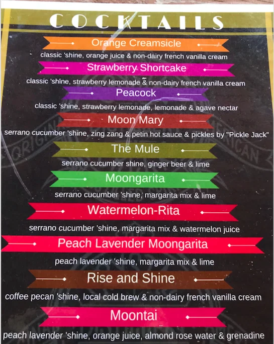 The moonshine has similarities to both vodka and whiskey  making it an easy mixer and substitute for other liquors in cocktails.