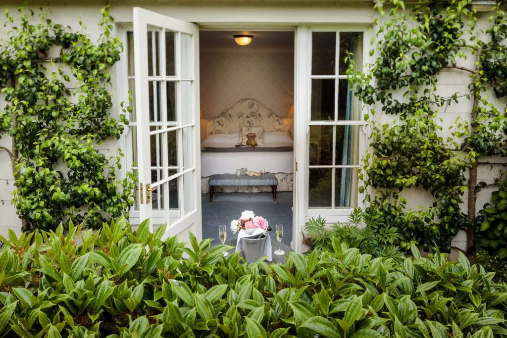 Ballymaloe House room patio