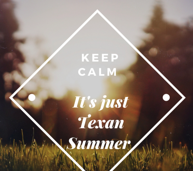 There's no such thing as just Texan summer--@DQ_Carrollton
