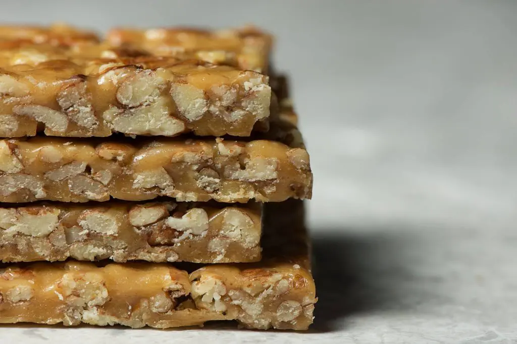 Pecan crisps are going fast. 