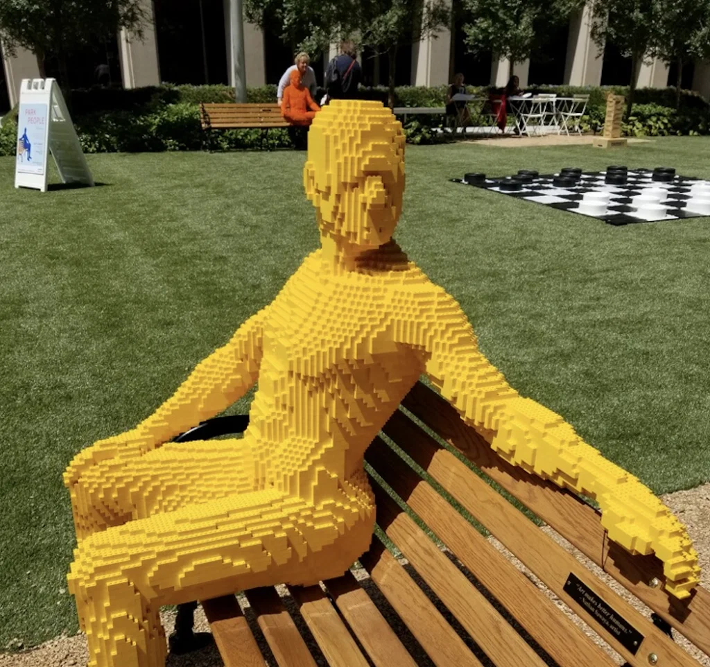 Park People encourages interaction with the public. 