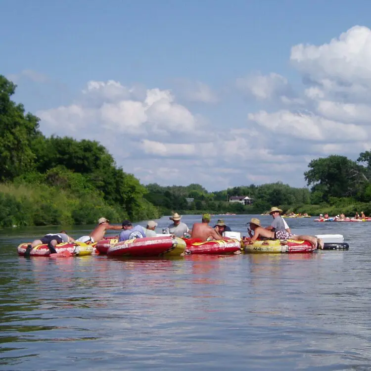 You can go for a few hours or make a day of it. (Photo courtesy of River Sports Tubes)