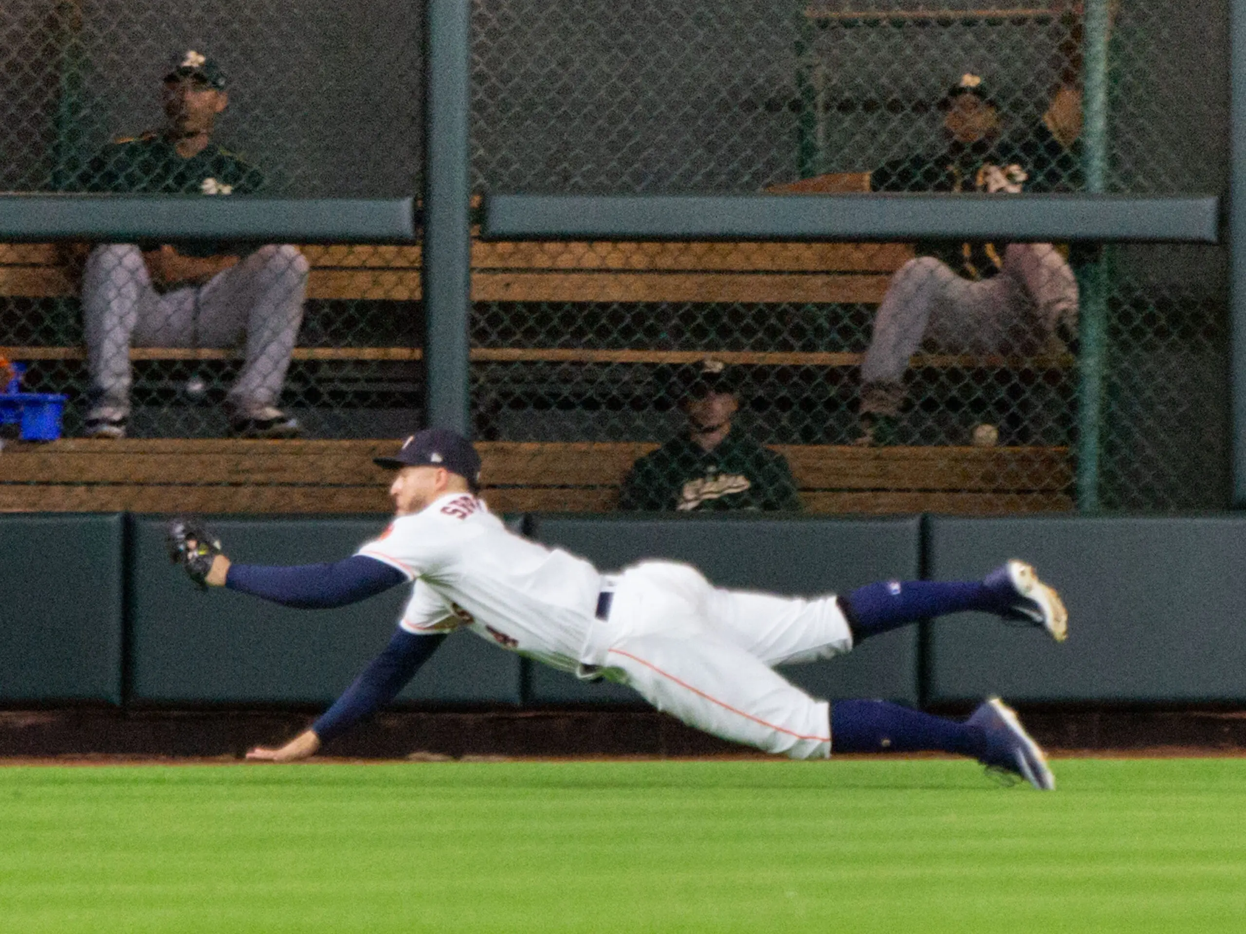 George Springer dive Astros